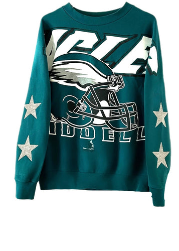 Philadelphia Eagles Vintage Graphic Jersey (Rare One of A Kind)