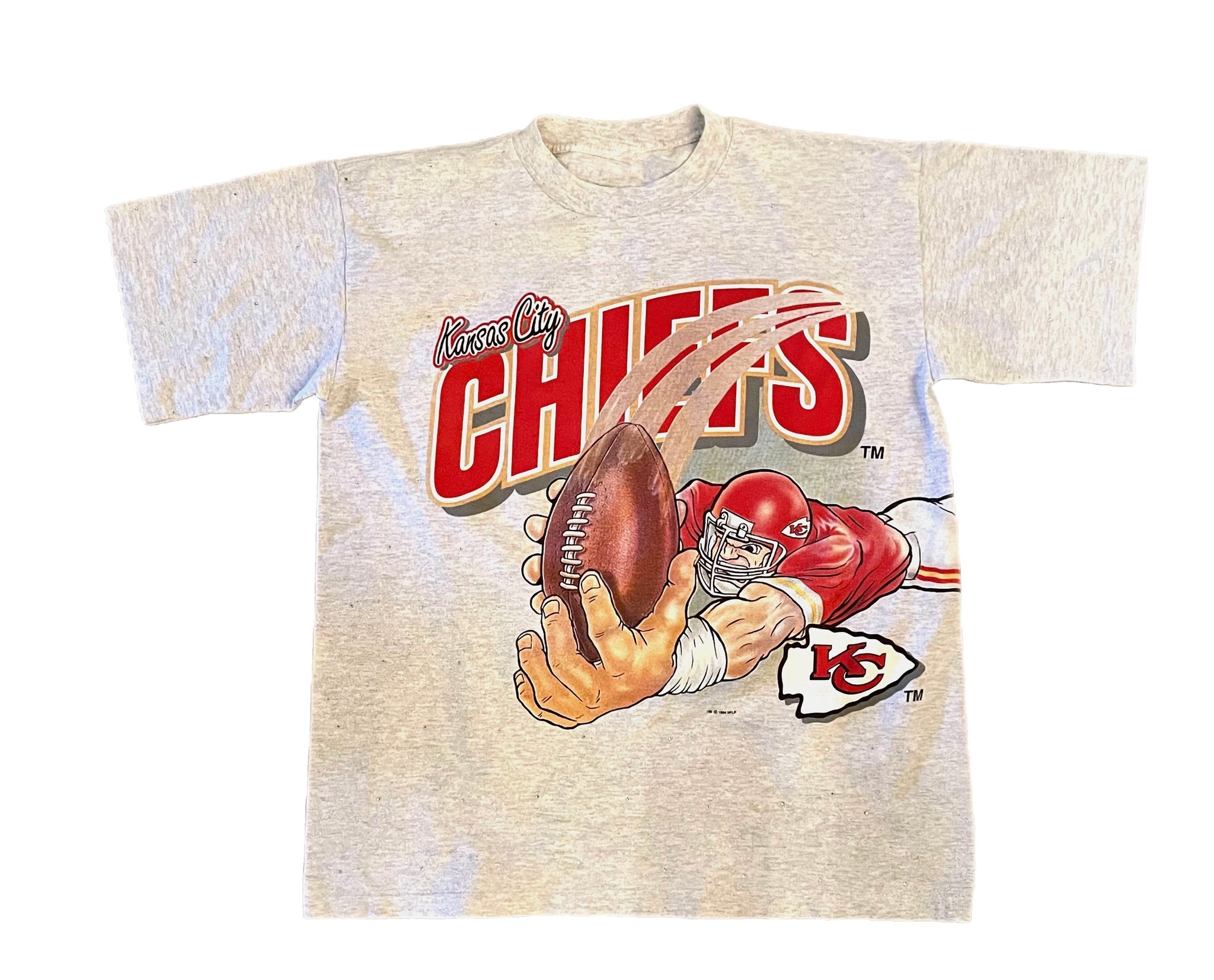 Kansas City Chiefs Vintage T Shirt  Kansas City Chiefs Indian Logo Tee