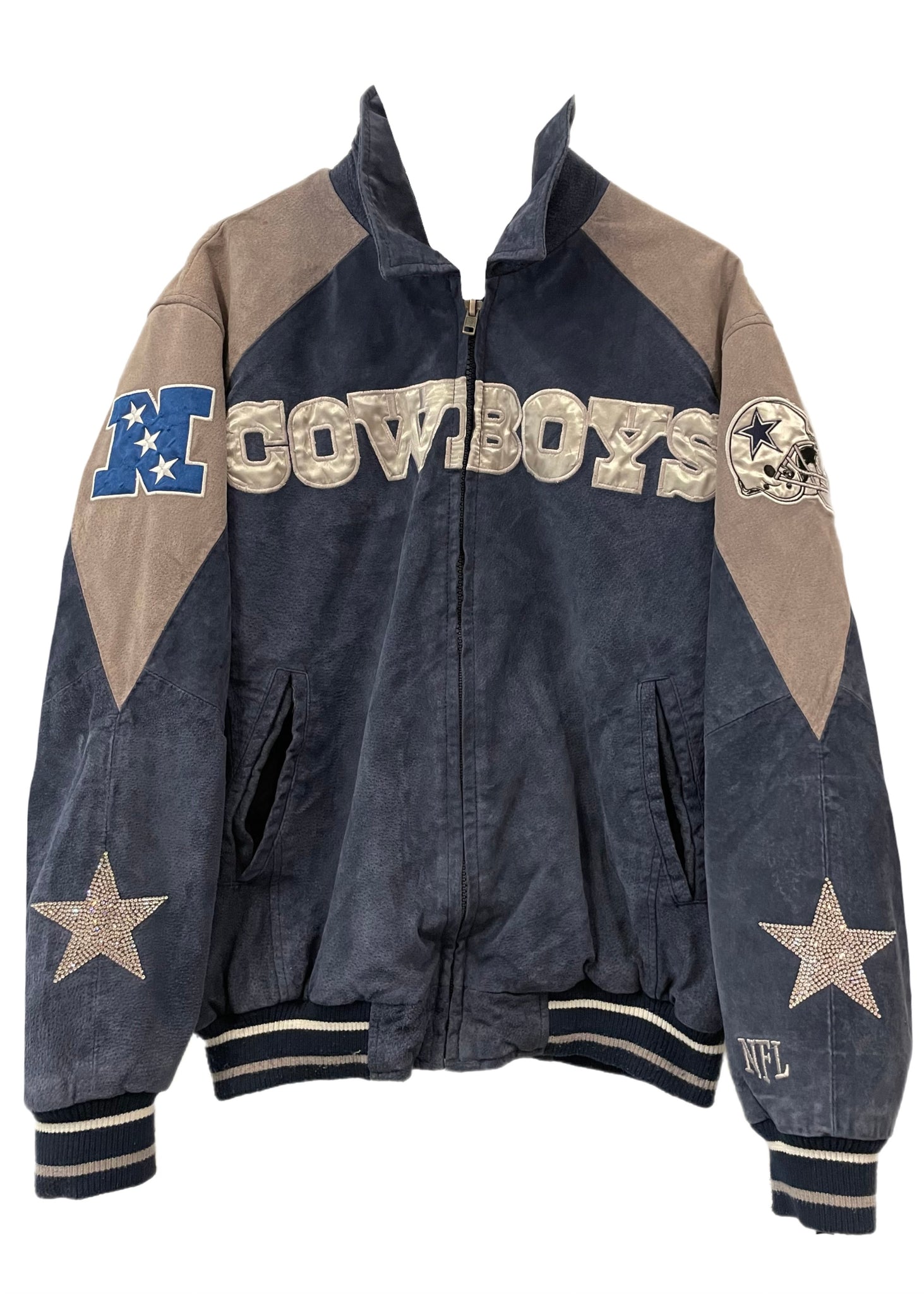 Dallas Cowboys, NFL “Rare Find” One of a KIND Vintage Jacket with Crys –  ShopCrystalRags