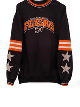 Load image into Gallery viewer, Philadelphia Flyers, NHL One of a KIND Vintage Sweatshirt with Crystal Star Design

