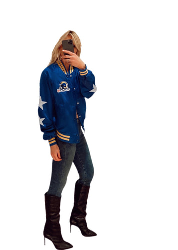 ShopCrystalRags Dallas Cowboys, NFL One of A Kind Vintage Sweatshirt with Crystal Star Design.