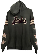 Load image into Gallery viewer, NY Jets, NFL One of a KIND Vintage Hoodie with Crystal Star Design
