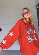 Load image into Gallery viewer, Ohio State University, One of a KIND Vintage Sweatshirt with Crystal Star Design
