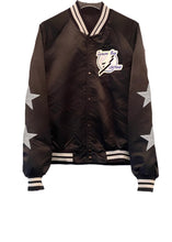 Load image into Gallery viewer, Tampa Bay Lightning, NHL One of a KIND “Rare Find” Vintage Lite Satin Bomber Jacket with Crystal Star Design, Custom Number
