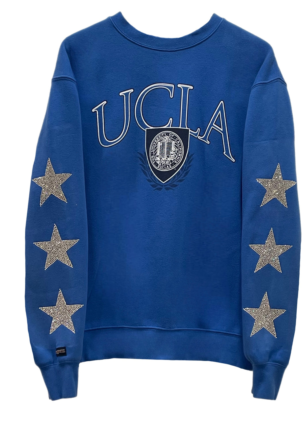 University of California Los Angeles, One of a KIND Vintage Bruins UCLA with Three Crystals Star Design