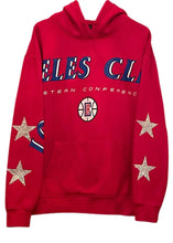 Load image into Gallery viewer, LA Clippers, NBA One of a KIND Vintage Hoodie with Crystal Star Design
