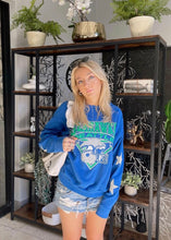 Load image into Gallery viewer, Seattle Seahawks, NFL One of a KIND Vintage Sweatshirt with Crystal Star Design
