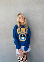 Load image into Gallery viewer, University of Delaware, One of a KIND Vintage Sweatshirt with Crystal Star Design
