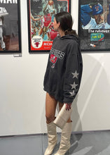 Load image into Gallery viewer, Tampa Bay Buccaneers, NFL One of a KIND Vintage Hoodie with Three Crystal Star Design
