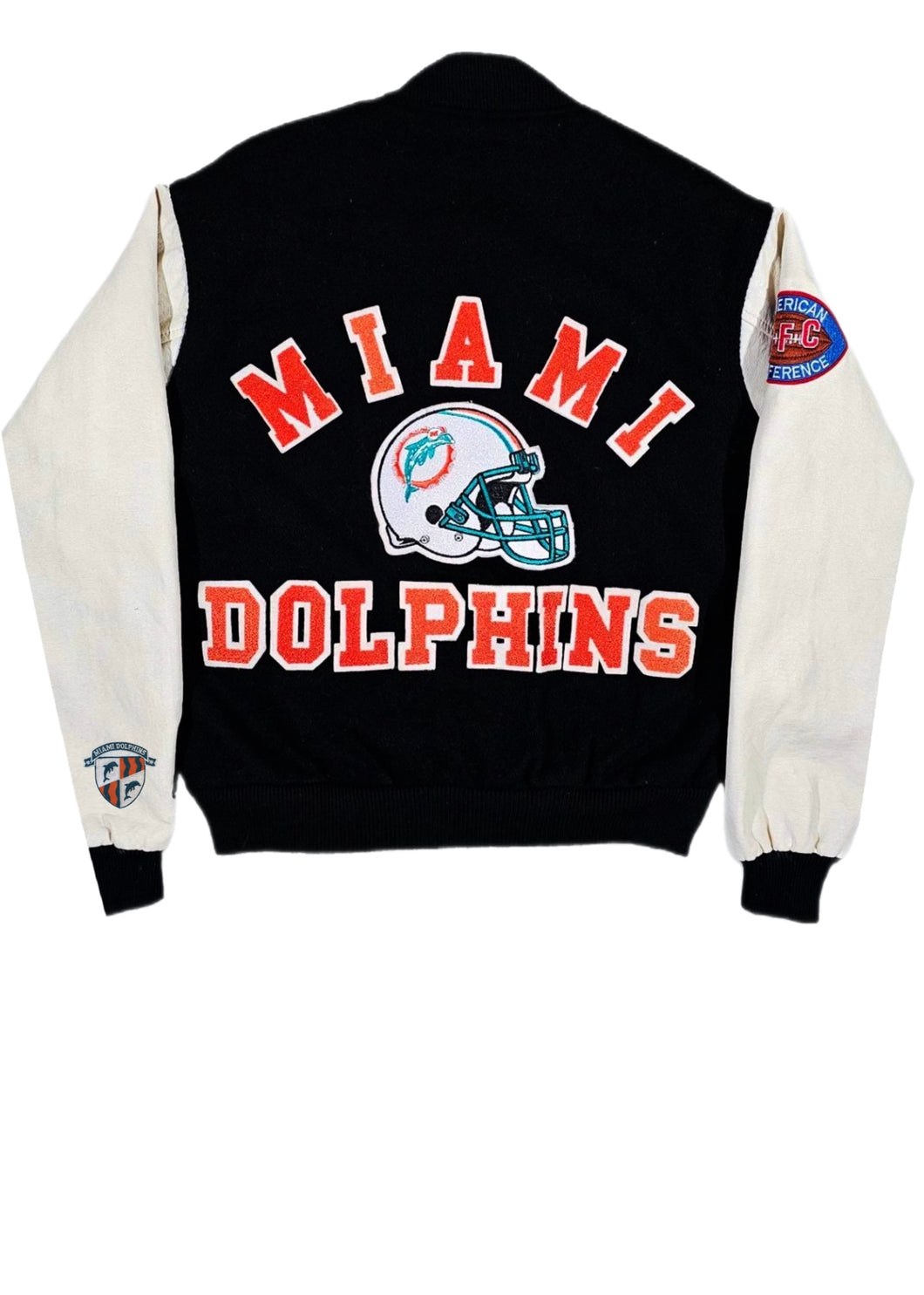 Miami Dolphins Varsity Jacket - NFL Letterman Jacket M